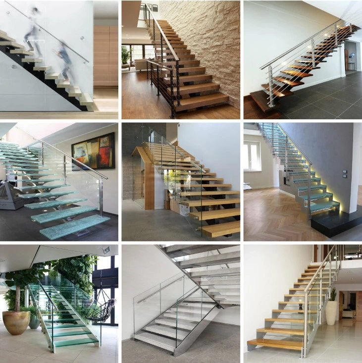 Iutdoor Industrial Metal Stairs Cast Iron Staircase