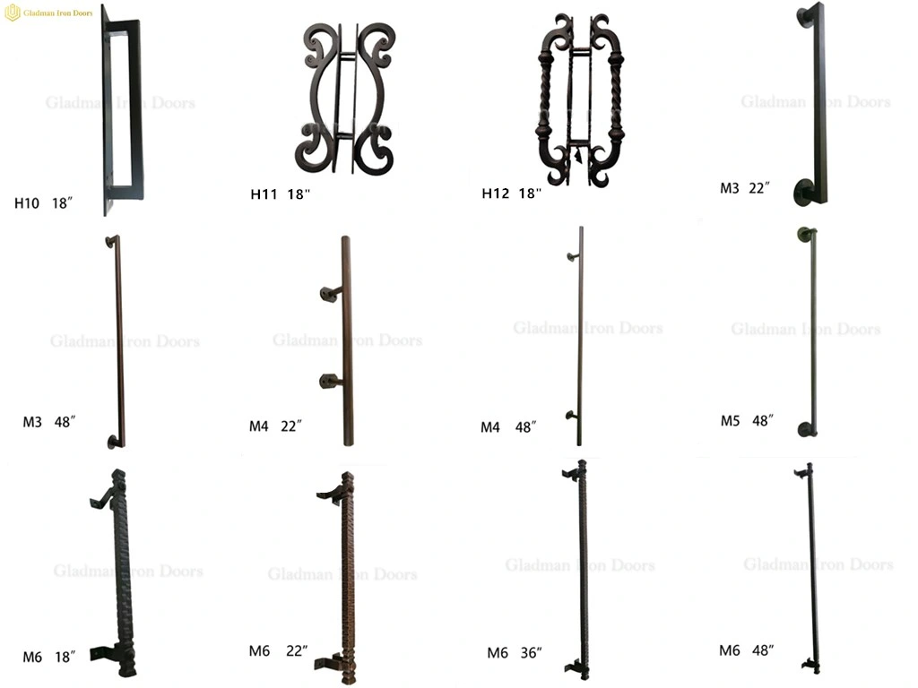 Modern Design Best Safety Residential Outside Gate Aluminum Metal Doors