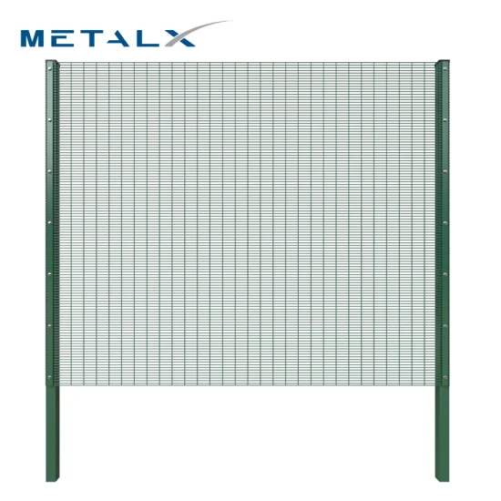 Großhandel Südafrika Pulverbeschichtete Clear View 358 Anti-Aufstiegs-Eisenbahnumzäunung/Zaun aus geschweißtem Metalldrahtgeflecht für hohe Sicherheit/Sicherheit
