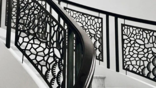 Royal interne dekorative schmiedeeiserne Treppen-Balustradenplatten